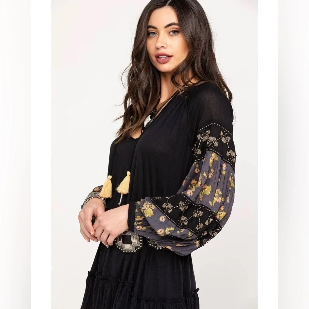 Women’s FREE PEOPLE Mix It Up tunic- Size XS